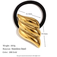 Wings Hair Clip-Gold Picture7