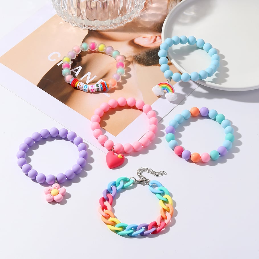 1 doos schattige hars DIY sieradenkralen Afbeelding5