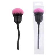 Rose-Mattschwarz-Schwarzer Basispuderkopf-Pilzkopf-loser Puderpinsel + Blister/keine Wort-PVC-Verpackung Bild9