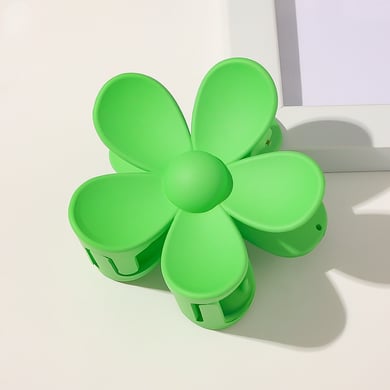Fermagli per capelli da donna in acetato imitazione fiore quotidiano, serie semplice, 1 pezzo h5 Immagine7