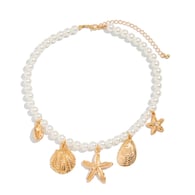Gold necklace 7173 