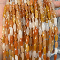 Giada di seta dorata naturale Immagine7