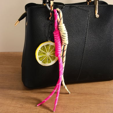 Simple Creative Lemon - slice Knotted Bag Pendant h5 Picture6