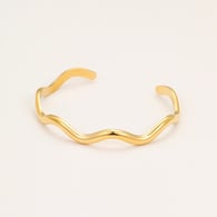 NMSB-H756-1 Pulsera de ondas doradas Imagen2