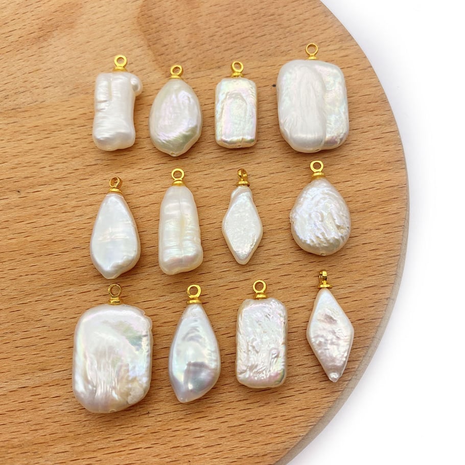 1 Piece Classic Fresh Water Pearl Women's Pendants Picture2