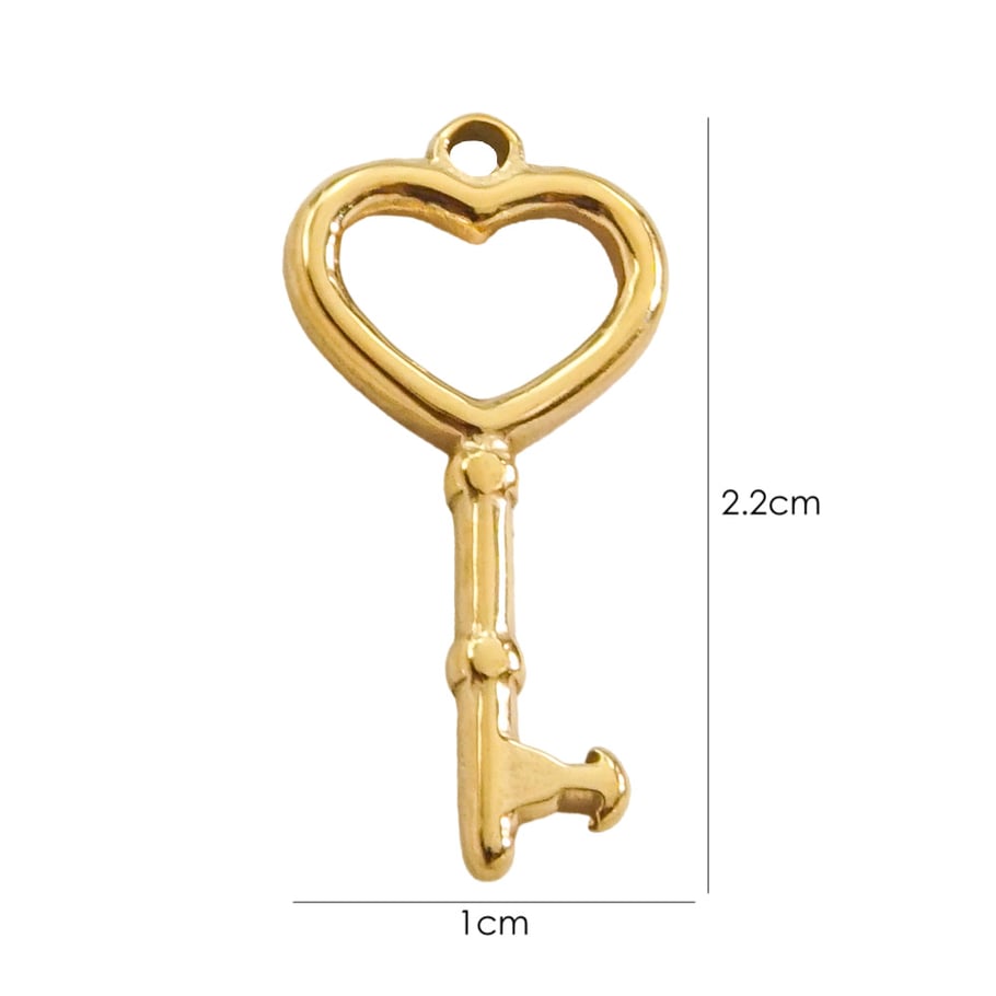 1 paio di pendenti da donna in acciaio inossidabile con motivo geometrico classico della serie Simple 
