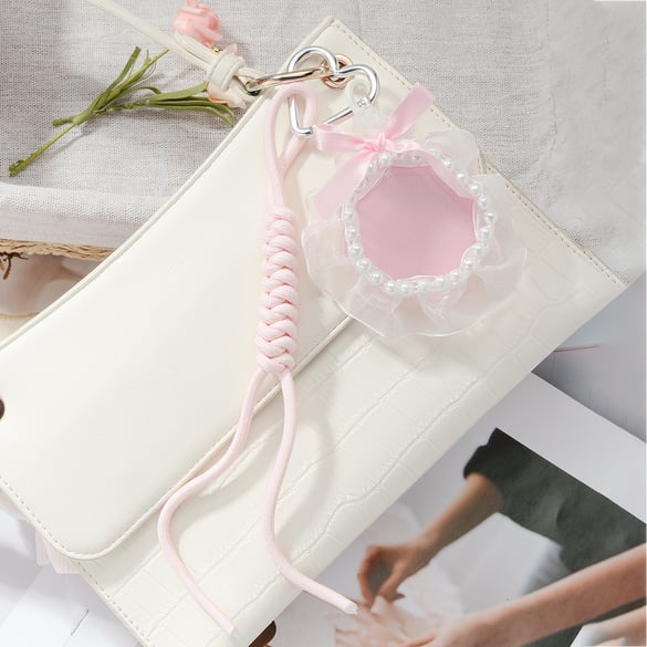 Süße Taschenanhänger mit Schleife und Knoten 2