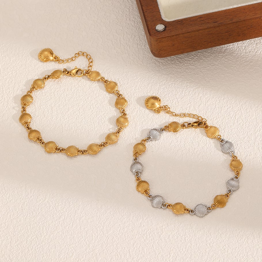 style stainless steel gold color chain bracelets h5Picture2