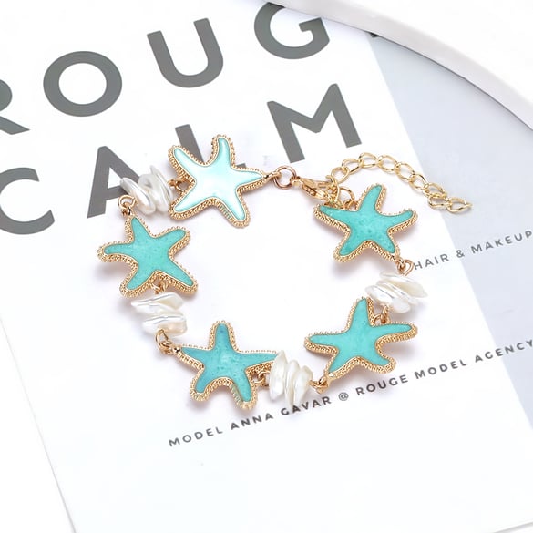 Iron Starfish Charm Bracelets 2