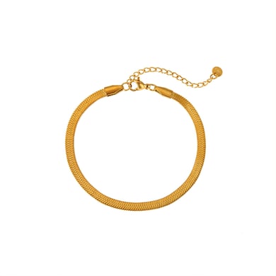 1 Paar Fußkettchen aus Edelstahl der Simple Series für den täglichen Gebrauch in Gold h5 Bild4