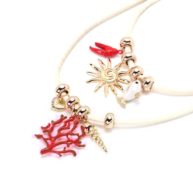 Retro Oceanic Layered Necklaces h5 Picture4