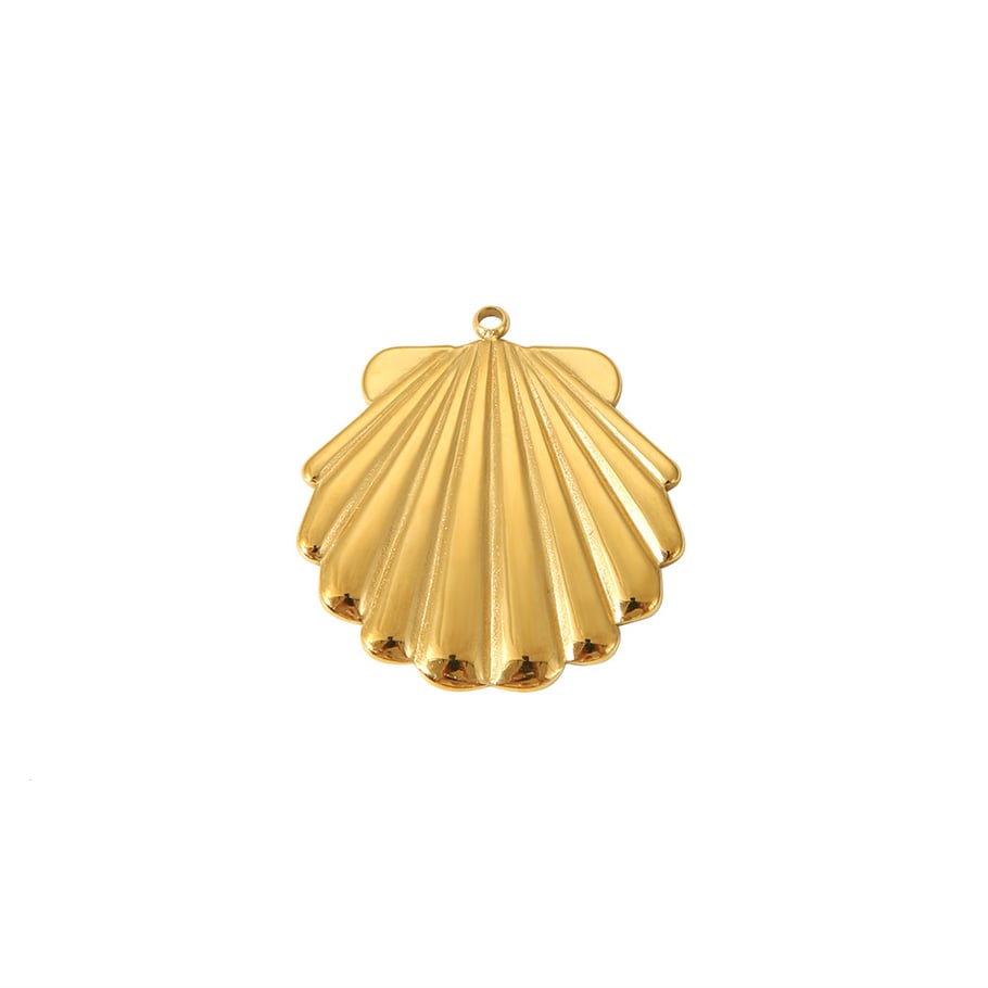 1 Paar einfache Serie Schildkröte Edelstahl Gold Farbe Unisex Anhänger Bild3