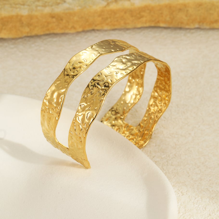 Romantische Serie Urlaub Geometrische Edelstahl Damen Armbänder Bild4