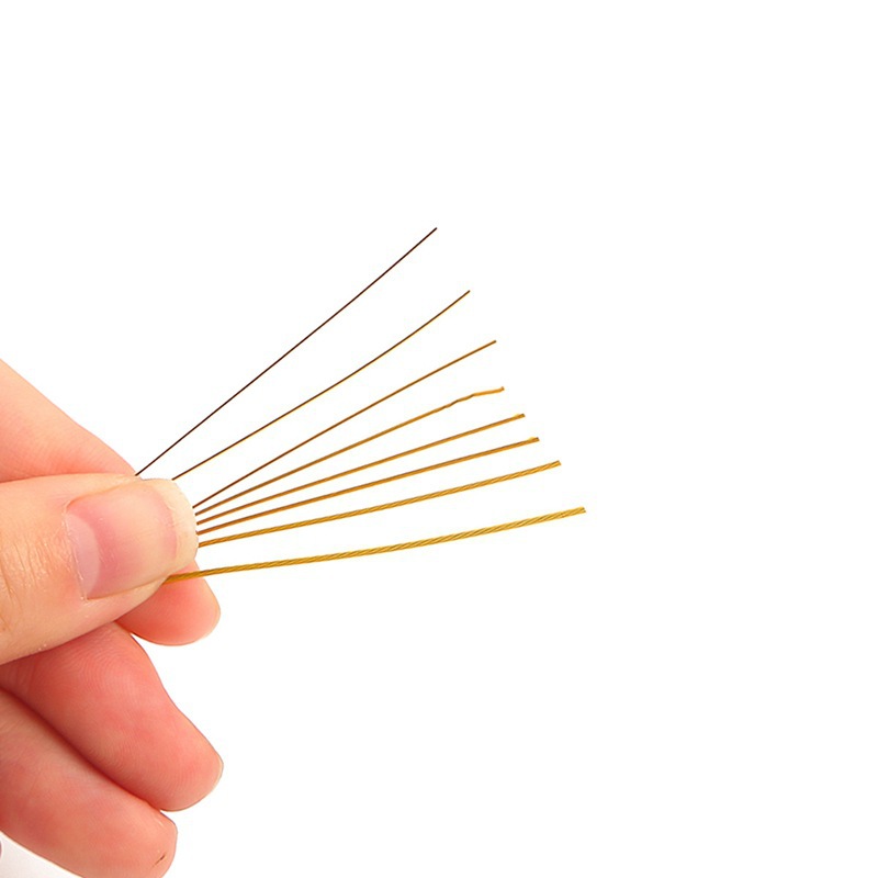 1 rouleau de fil d&#39;acier pour perles de 0,3 à 1 mm Image3