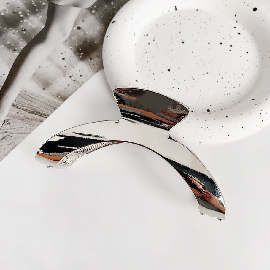 1 Piece Simple Series Casual Solid Color Alloy Women's Hair Claws