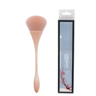 Großer hautfarbener Puderpinsel Größe 1 + Pflaumenblüten-PVC-Verpackung Bild10