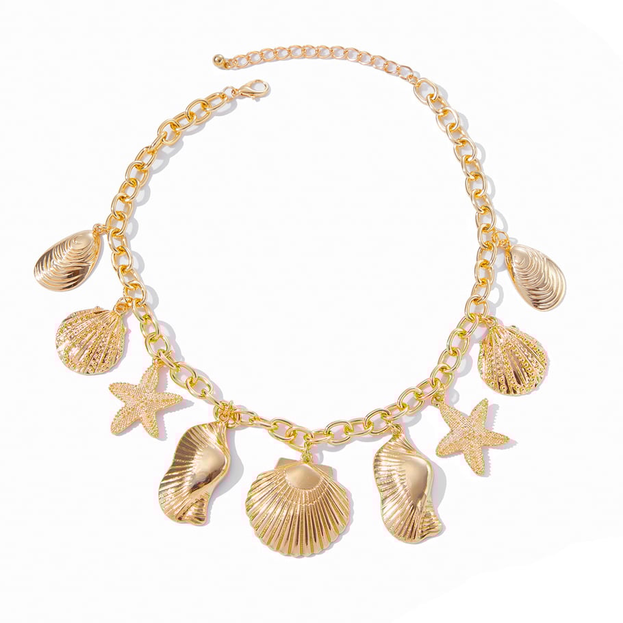Oceanic Alloy Pendant Necklaces 