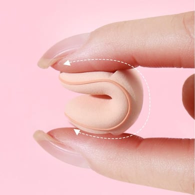 Fingergroßer Mini-Make-up-Puff für Damen h5 Bild4