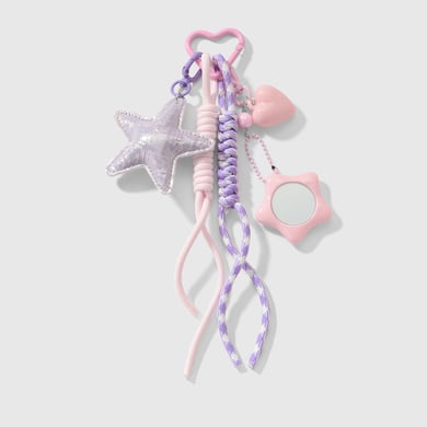 Dijes para bolsos de cuero con forma de estrella dulce h5 