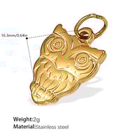 PJ554G Gold Pendant Picture8