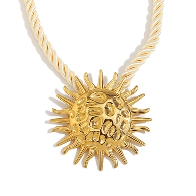 Collane con ciondolo da donna in acciaio inossidabile &quot;Vacance Sun&quot; h5 Immagine4