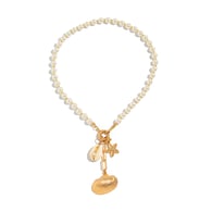 Gold necklace 7182 