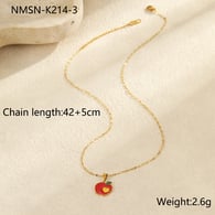 NMSN-K214-3 Liebesapfel-Halskette Bild3