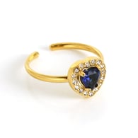 Anello Love [Diamante Blu] Immagine4