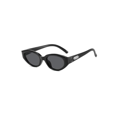1 Paar elegante Unisex-Sonnenbrille aus PC im Patchwork-Stil der Ethnic-Serie h5 
