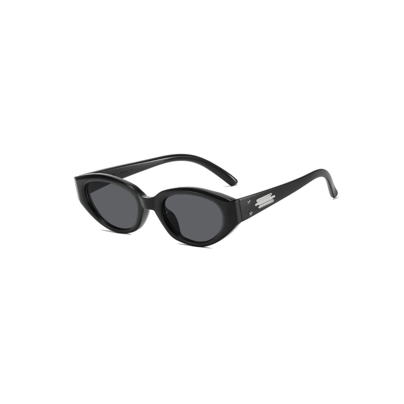 1 Paar elegante Unisex-Sonnenbrille aus PC im Patchwork-Stil der Ethnic-Serie 