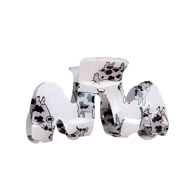 1 Paar einfache Serie süße Cartoon PVC Damen Haarklammern h5 Bild4