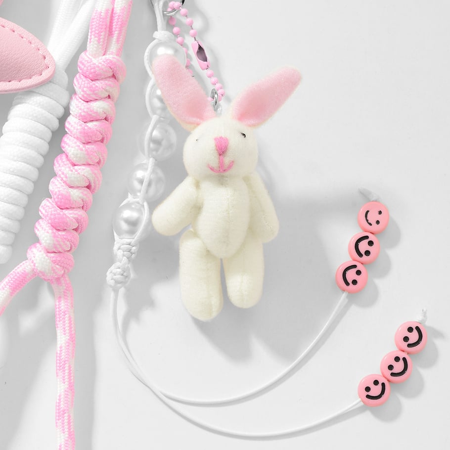Sweet Star Alloy Leather Bag Charms Picture4