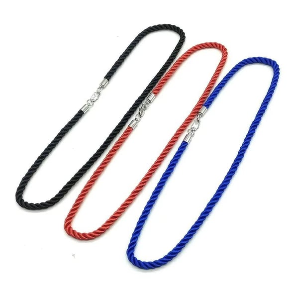 1 Stück DIY Serie Bunte Edelstahl Clip Schmuck Kordeln Halskette