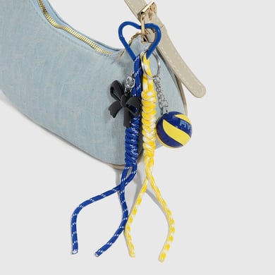 Sportperlen-Taschenanhänger aus Legierung h5 Bild4