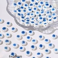 Perles oculaires blanches Image36