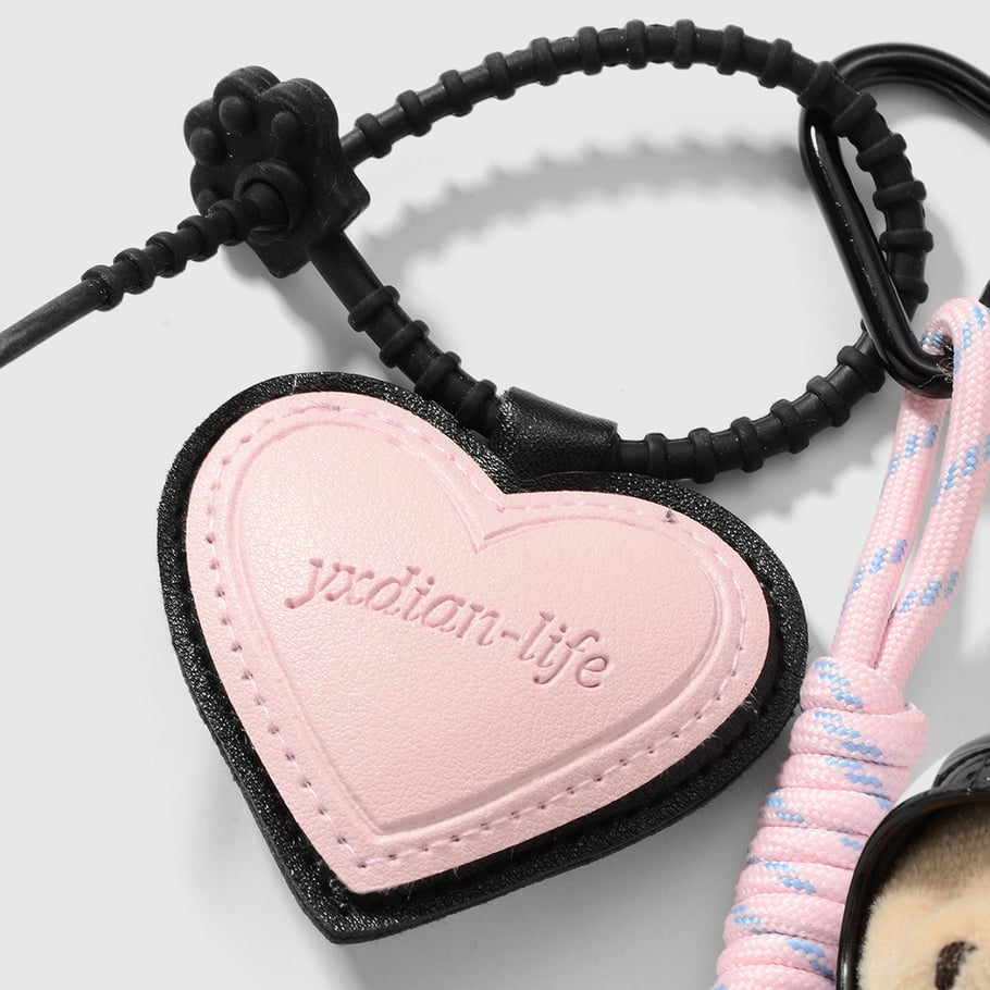 Cute Heart Bag Charms h5Picture4