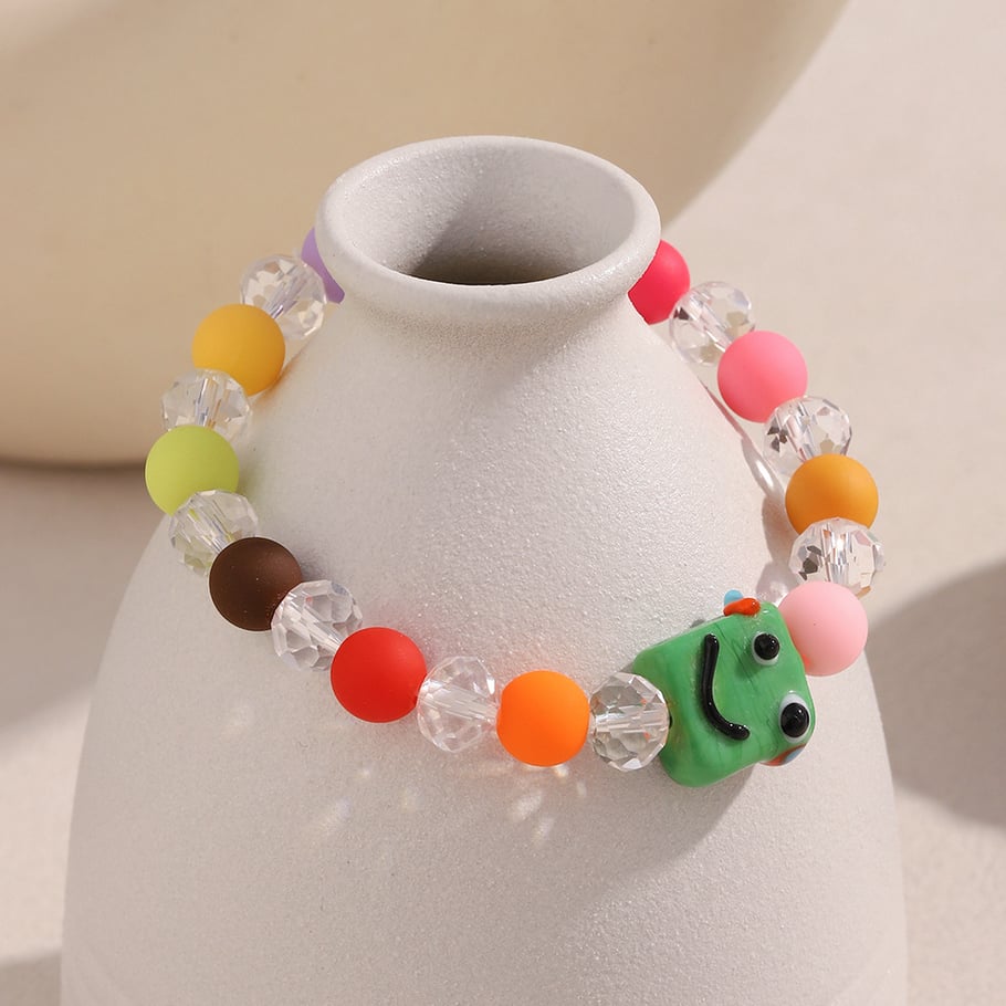 Jelly Colored Beach Vacation Series Acrylicr  Women's Beaded Bracelets Picture4