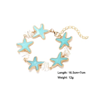 Eisen Seestern Charm Armbänder h5 