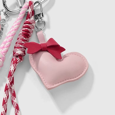 Cute Heart Bag Charms h5 Picture5