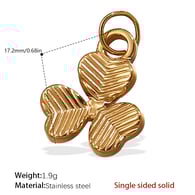 PJ343G Gold Pendant Picture8