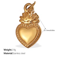 PJ409G Gold Pendant Picture10