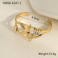 NMSB-K247-2 Seestern-Armband Bild2