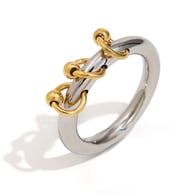 Anello con nappa di perline - Due colori Immagine2
