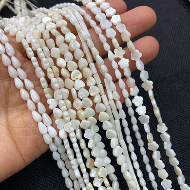 1 Piece Classic Heart Sea Shells Jewelry Beads h5 Picture4