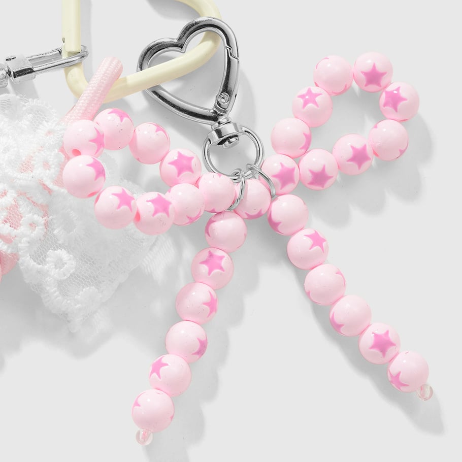 Sweet Bow Knot Alloy Bag Charms h5Picture6