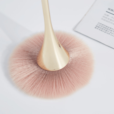 Puderpinsel Goldfarbener Make-up-Pinsel für Damen h5 Bild3