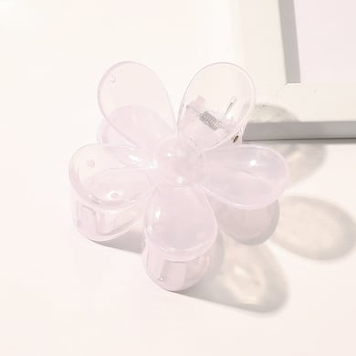 Fermagli per capelli da donna in acetato imitazione fiore quotidiano, serie semplice, 1 pezzo h5 