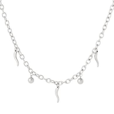 Chic Chill Shape Stainless Steel Gold Color Women's Pendant Necklaces h5 