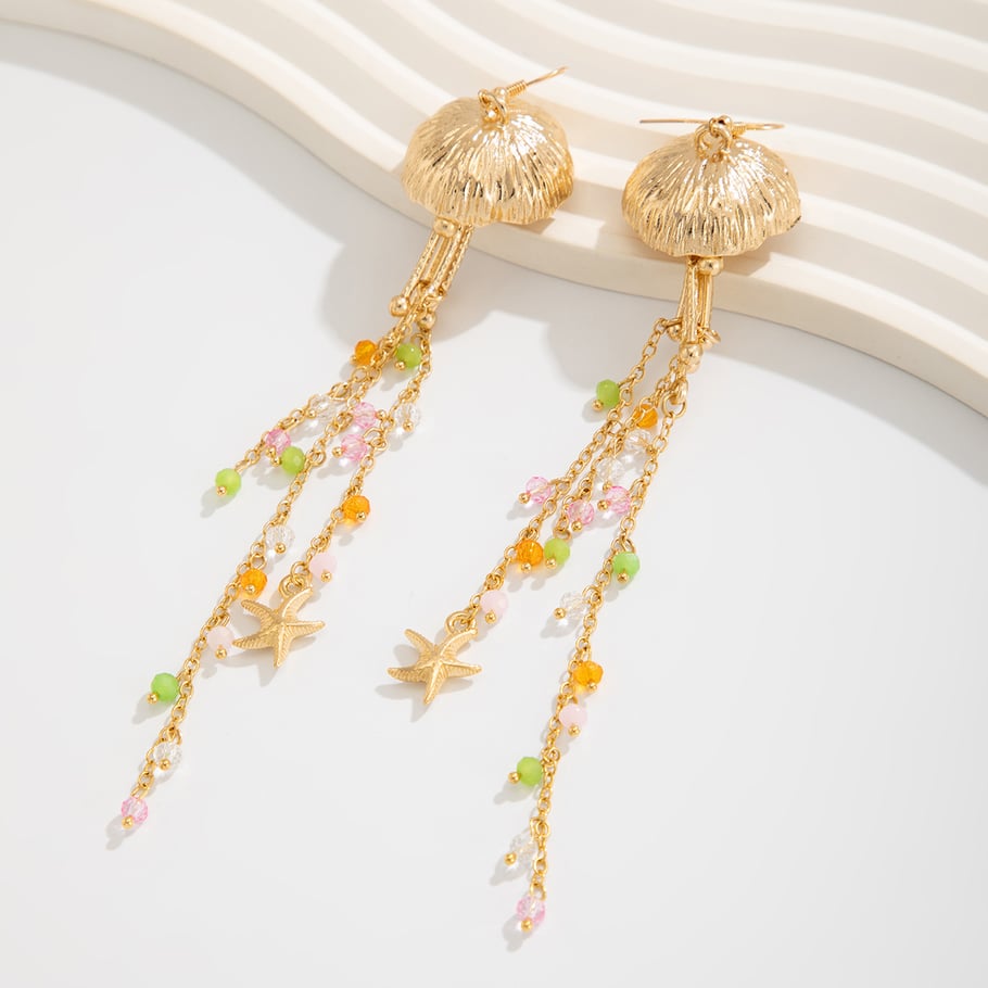 Ins Style Alloy Dangle Earrings Picture7
