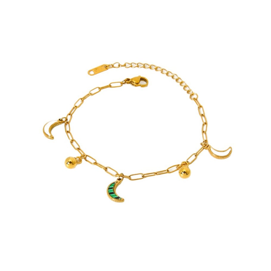 Pulseras de mujer con colgante DIY de luna de la serie clásica Imagen5